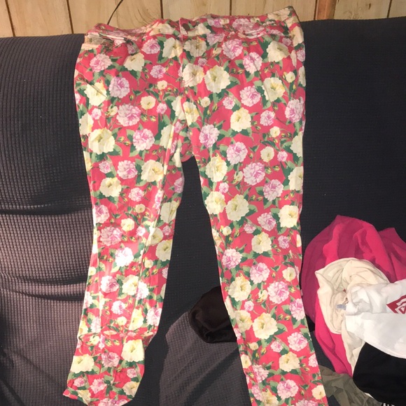 Floral jeans - Picture 1 of 2